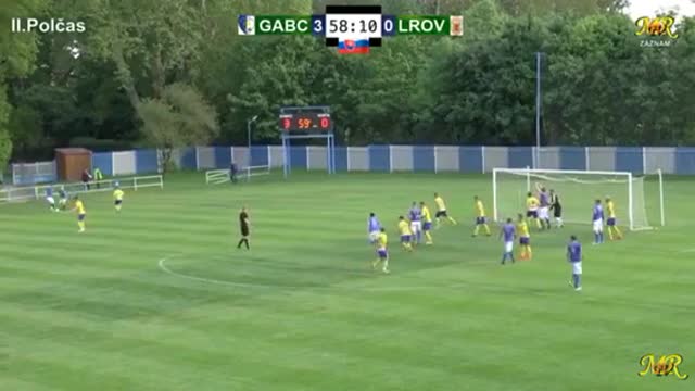 Nice football moment from 3rd Slovakian league