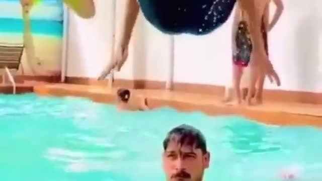 Possibly broke his neck.