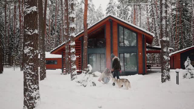 loving couple and their beloved Dog