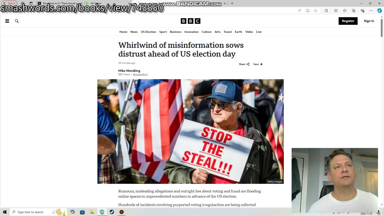 Pre-2024 US Election 2024 Rant