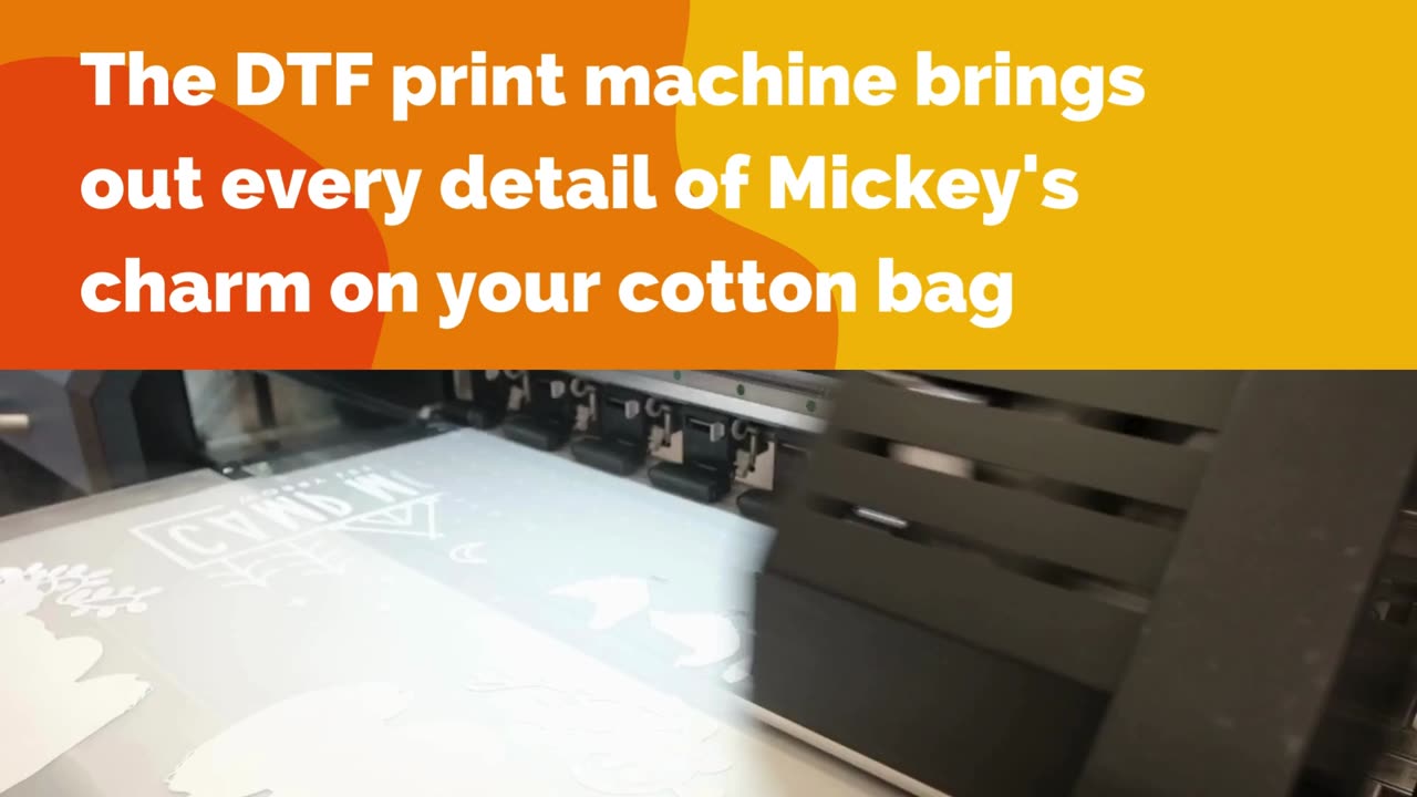 Revolutionize Your Cotton Bag with Mickey Magic | Fast DTF Transfer Tutorial