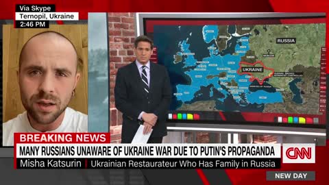 Son in Ukraine: My dad in Russia doesn’t believe we’re being bombed