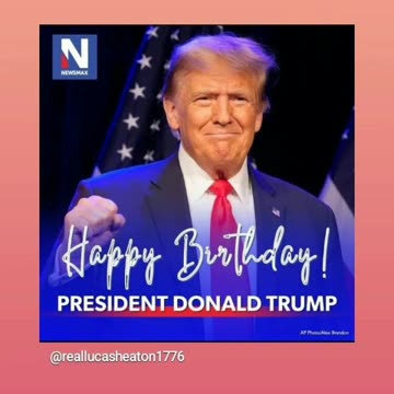 Happy birthday 🎂 trump our favorite president turns 78 6/14/24