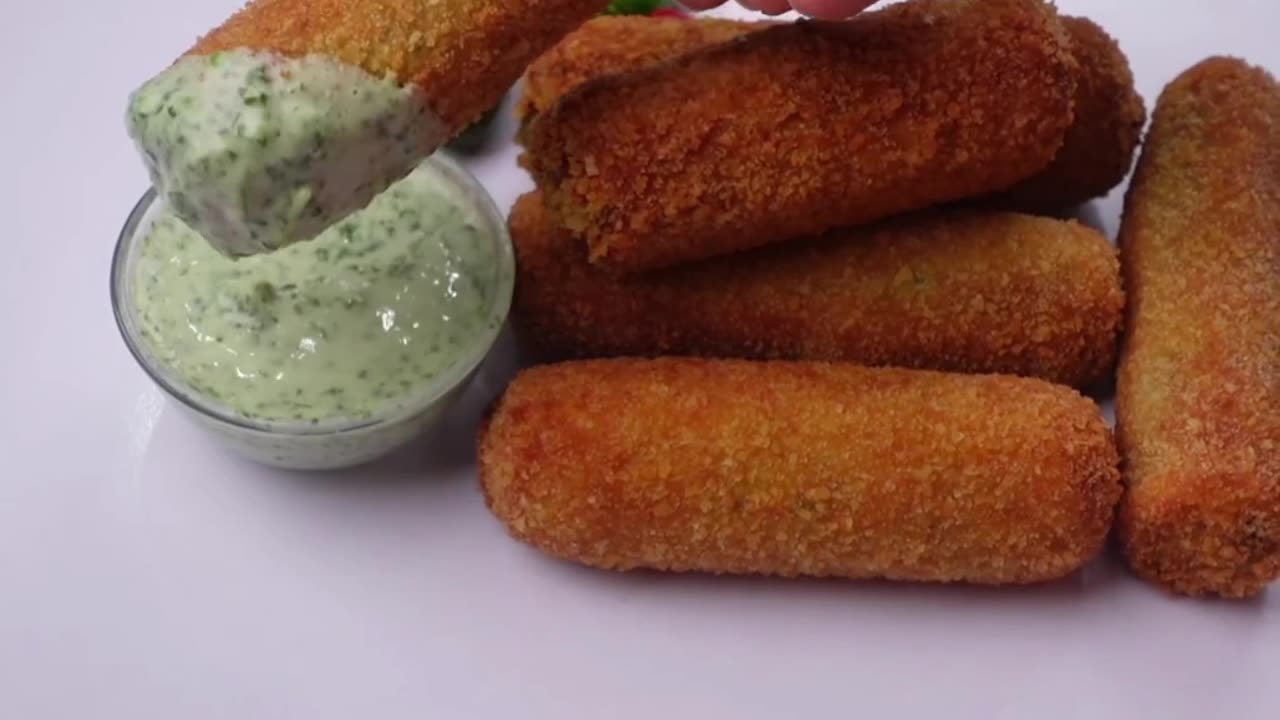 Crispy potato roll