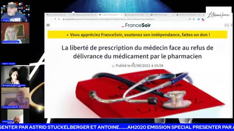 Emission Spéciale AH2020 avec Astrid Stuckelberger et des avocats sur la liberté de prescription