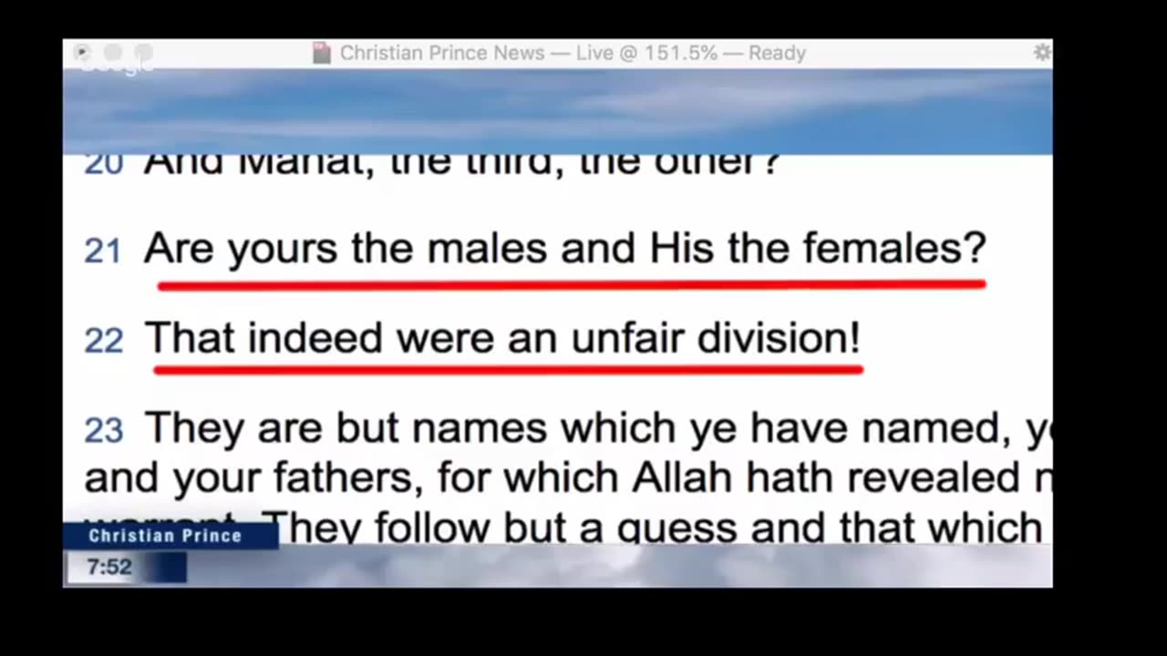 Allah has 3 Daughter goddesses.. named Al'Lat, Al'Uzza, & 'Manat