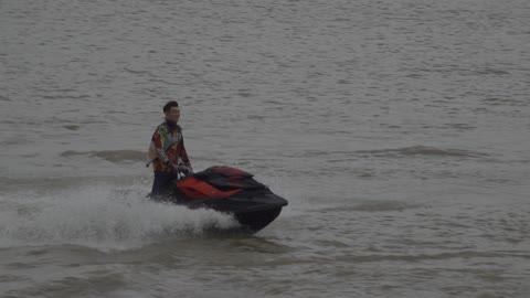 The guys who ride jet skis