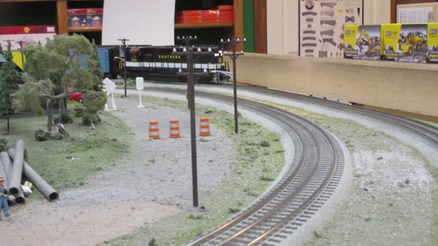 Little Choo Choo Shop O Gauge Layout On 4-13-19