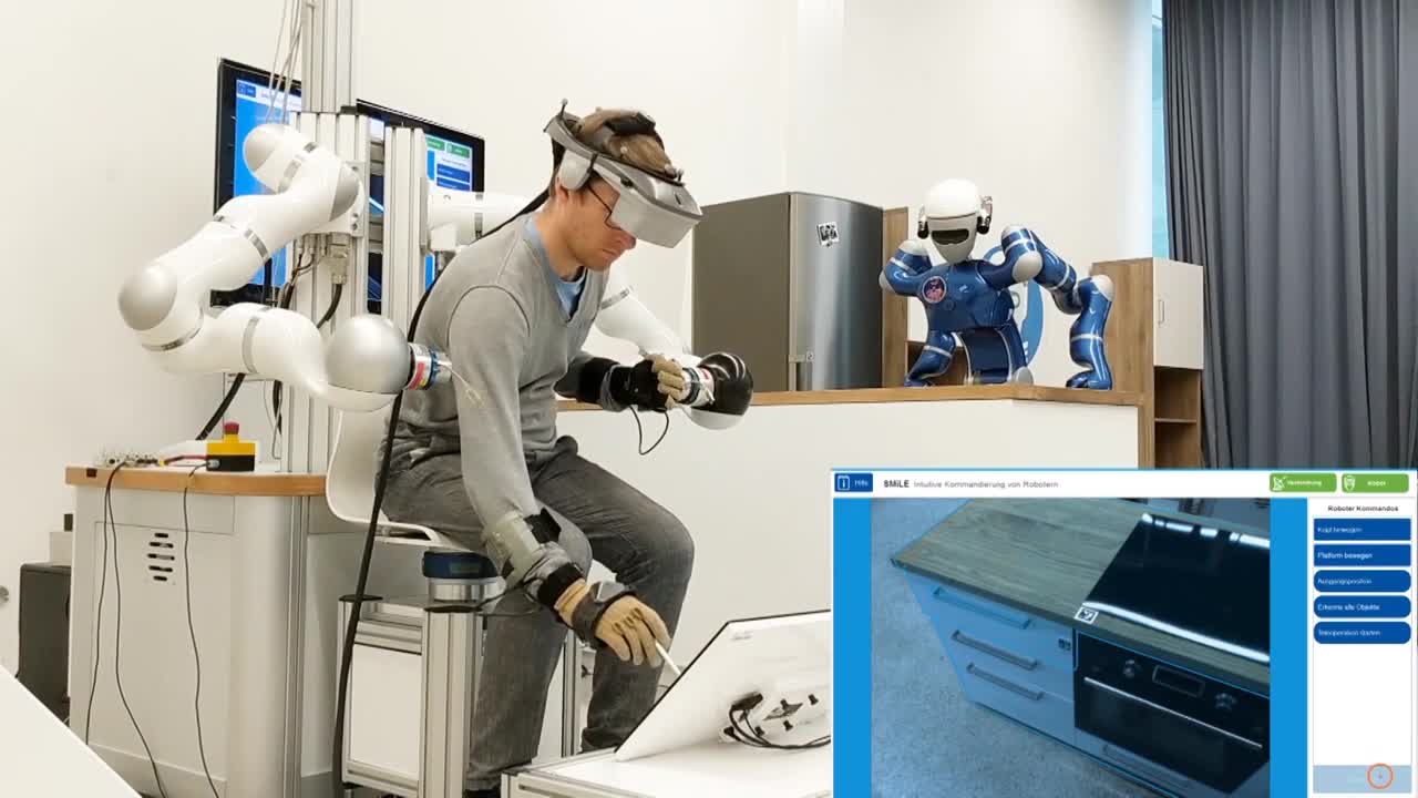 Providing assistance at a distance using the robotic avatar