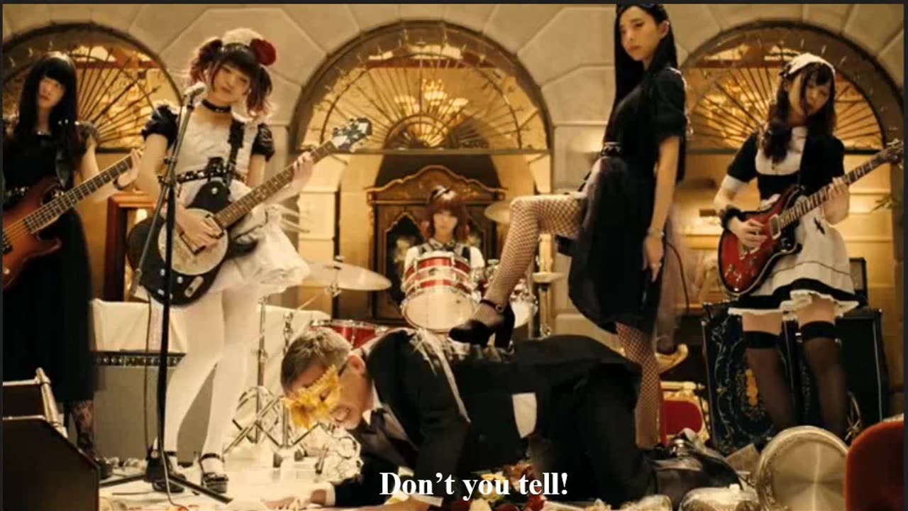 Band-Maid - 'DON'T YOU TELL ME' MV with English subtitles added.