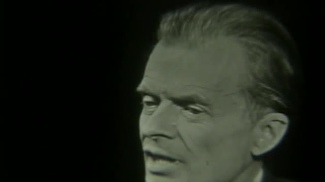 Rare Aldous Huxley interview from 1958