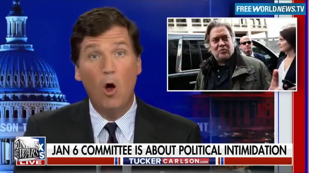 ROGER STONE TELLS TUCKER CARLSON OF SECRET SERVICE ENTRAPMENT PLOT