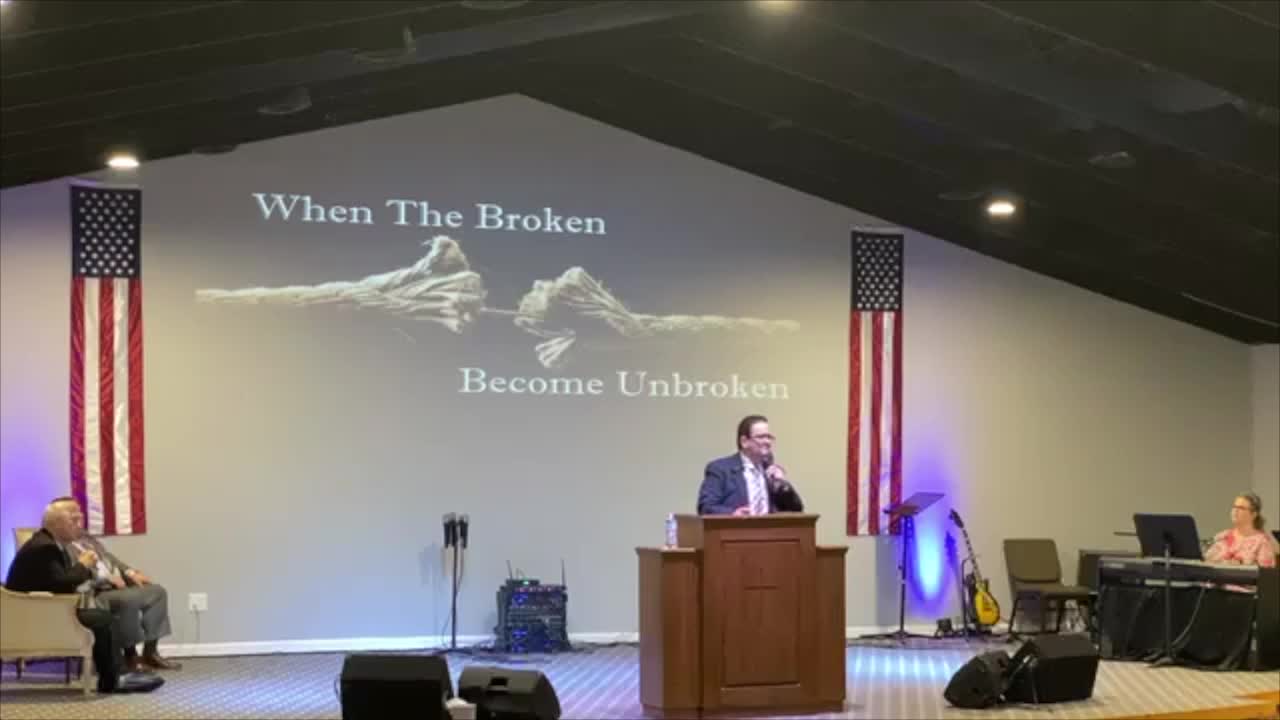 Rev. Gary Barnes, "When the Broken Become the UnBroken"