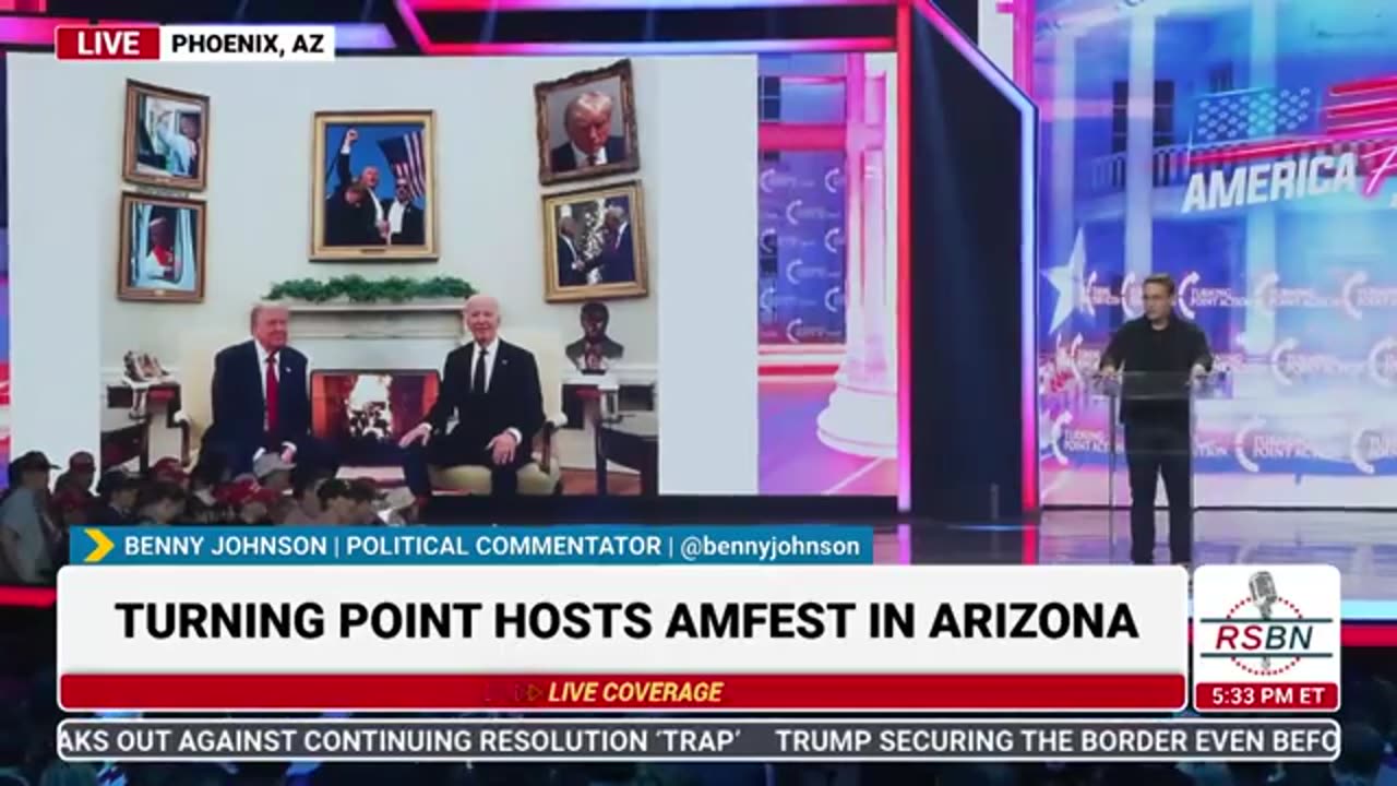 Benny Johnson TPUSA Arizona 12/22/24