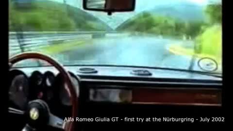 ALFA ROMEO GIULIA GT 2000 AL NURBURGRING 2002