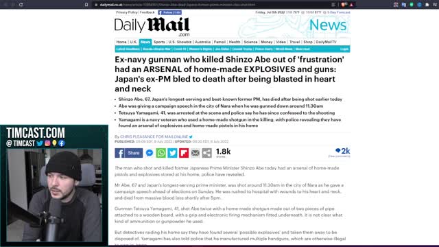 Japanese Former PM Shinzo Abe ASSASSINATED, Liberal World Order Is In Chaos And COLLAPSING