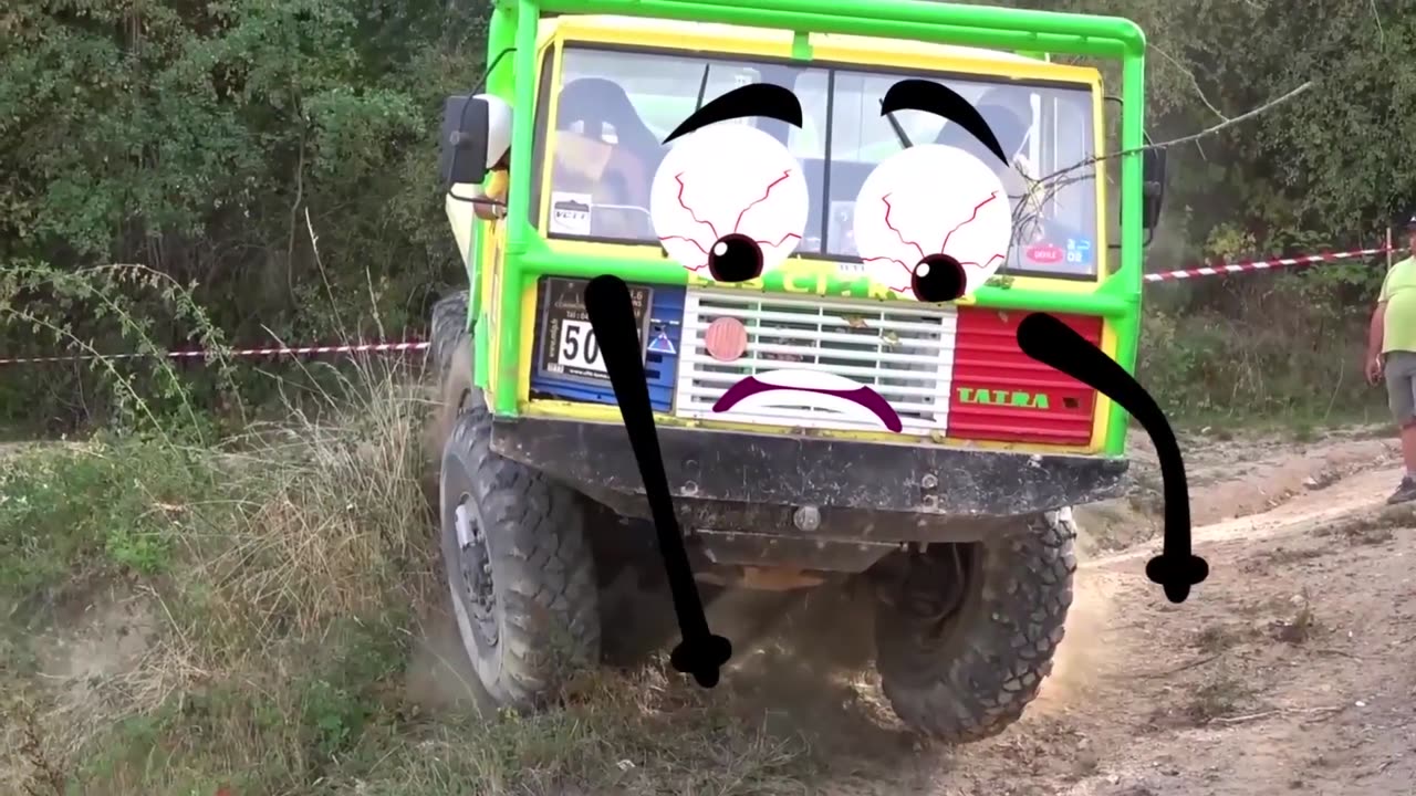 Cars vs Hill Climb | Off Road Crashes | Lucky Doodles