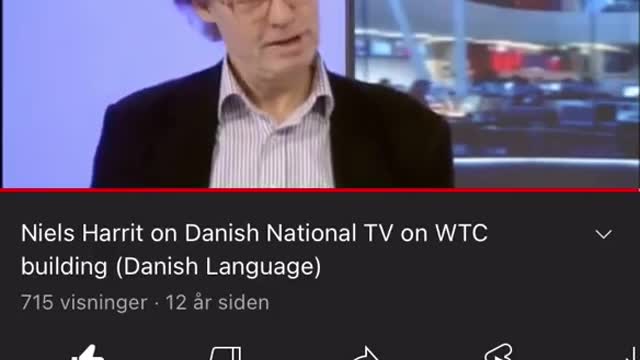 Professor, Niels Harrit. Københavns universitet om WTC 9/11