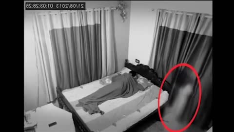 Ghost capture on cctv (trending video a ghost capture in cctv)