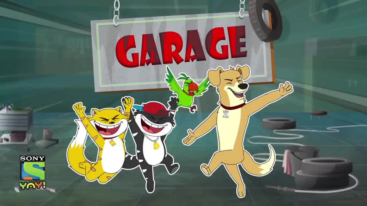 গ্যারেজ - Honey Bunny Ka Jholmaal - Full Episode in Bengali - Videos for kids_p1