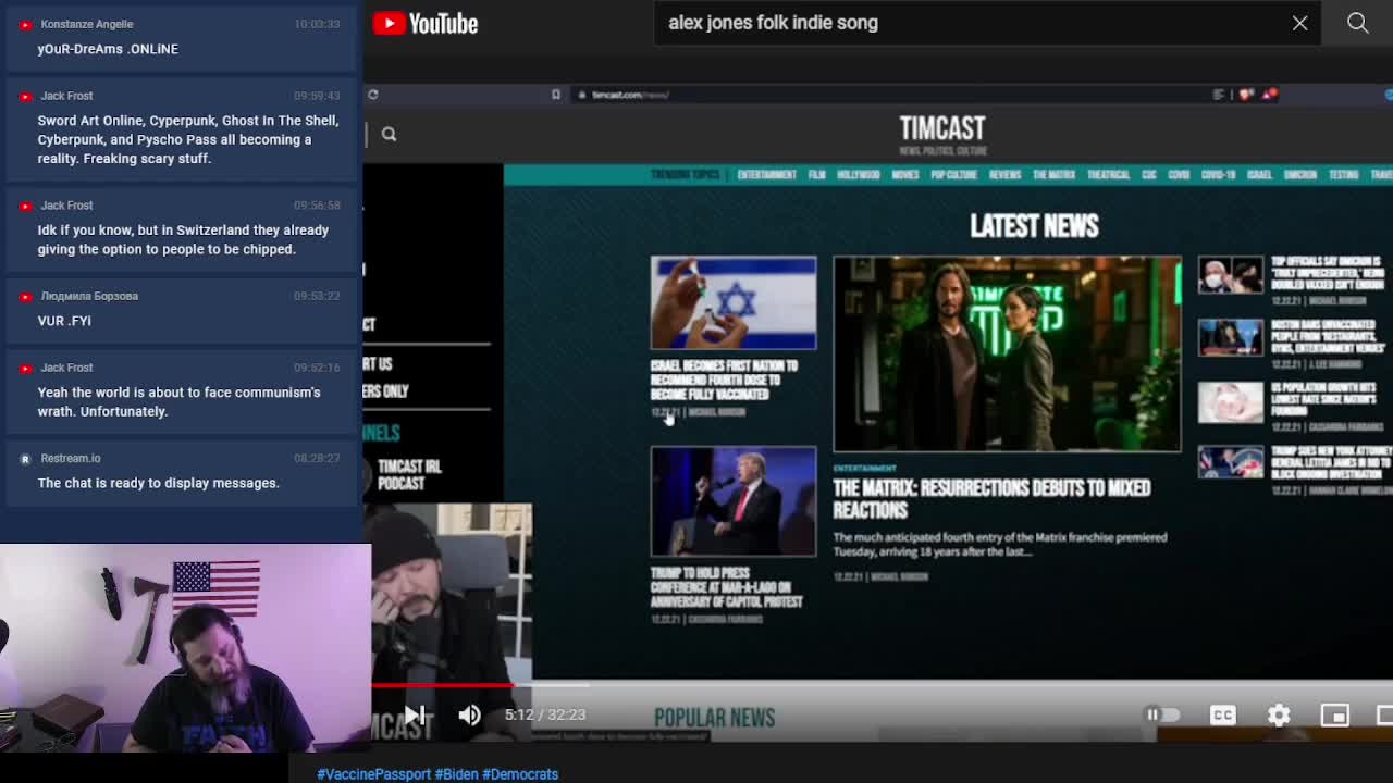 Tim Pool and America Floats talk Tracking