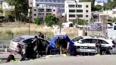 Six Israeli police officers were injured