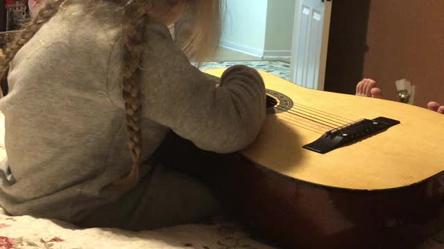 Princess and a guitar