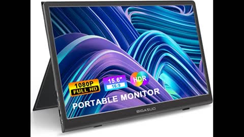 Review: Portable Monitor - GTEK 15.8 Inch IPS Full HD 1920 x 1080P Screen with Speaker, Second...