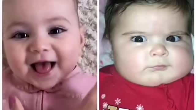 cute babies expressions