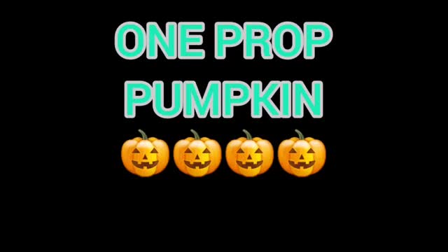 Aurora ONE PROP PUMPKIN🎃 tricks