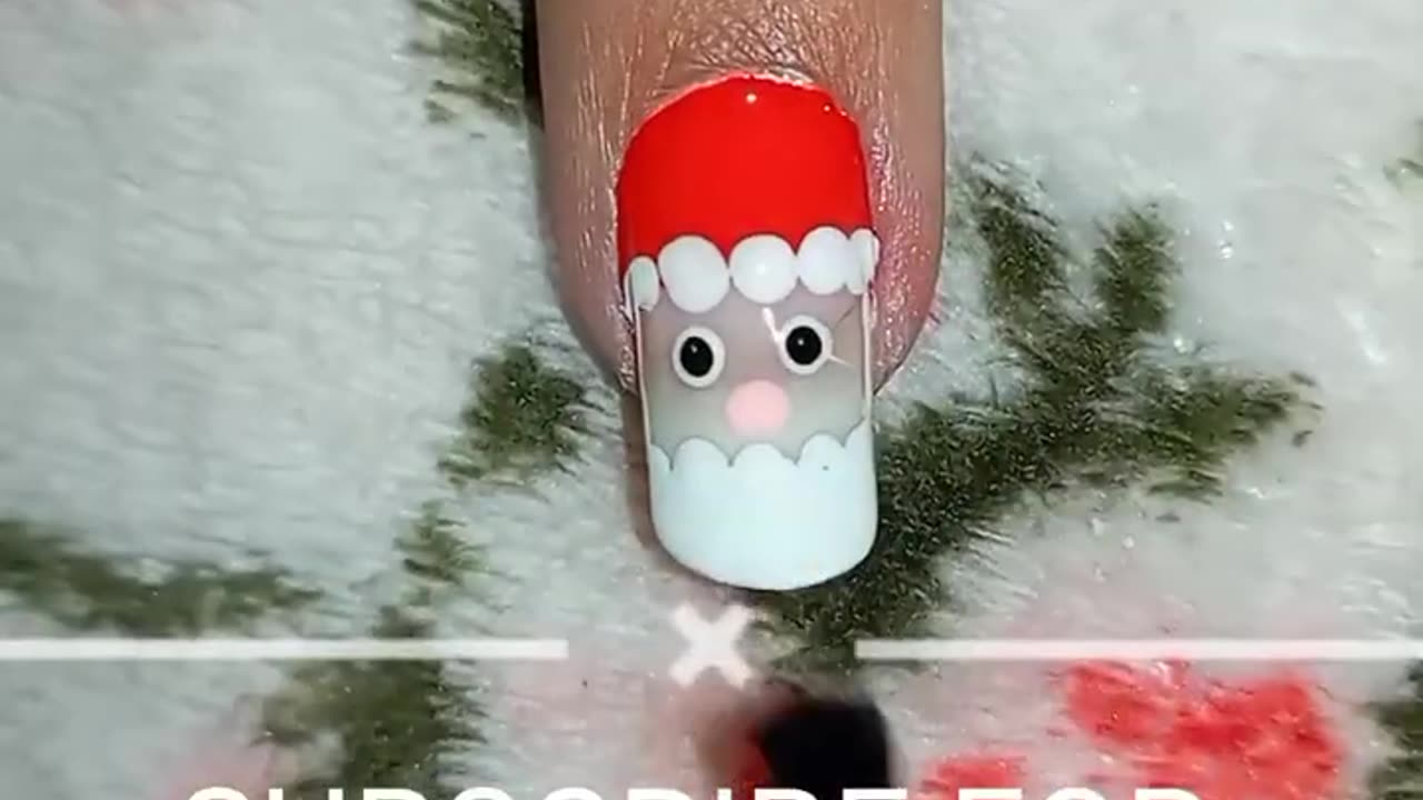 Easy Chritsmas🎅🎄Nail Art