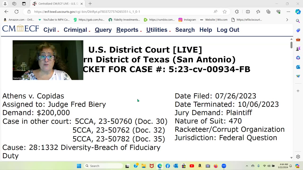 Texas 5th Circuit Tampers W/ Court Records