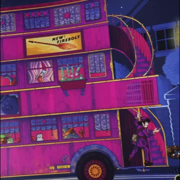 I Finally Got The MinaLima Knight Bus Print... AND IT'S SO SMALL #wizardingworld #harrypotter