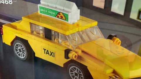 Lego taxi timelapse