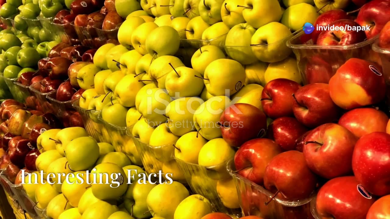 Here are some unique facts about apples