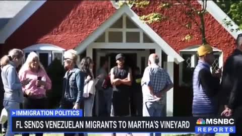 MSNBC forced to admit migrants THANKED DeSantis for trip to Martha's Vineyard