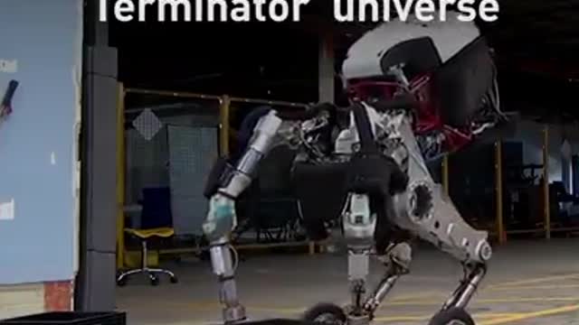 Robot doing incredible maneuvers