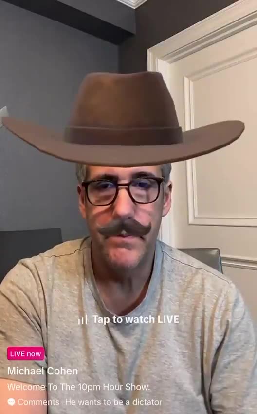 Michael Cohen tries to explain his statement on leaving the country if Trump won, viewers troll him.