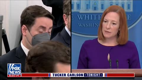 Watch Psaki's Face When CBS Reporter Suggests Going To War with Russia