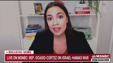 Rep AOC Discusses Israel-Palestine Conflict On MSNBC's Mehdi Hasan Show