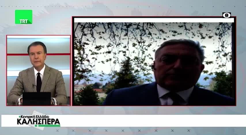 Ο καθηγητής Πνευμονολογίας Θεόδωρος Βασιλακόπουλος στο TRT 191121