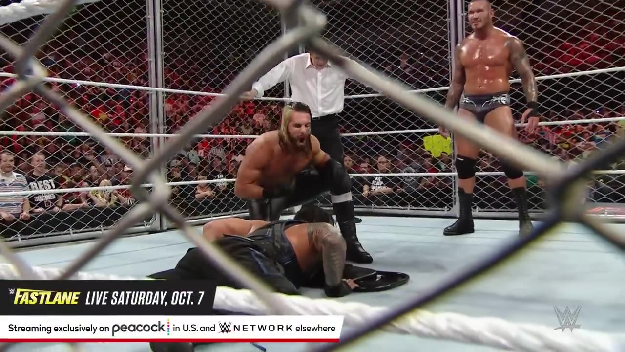 FULL MATCH — Roman Reigns vs. Randy Orton- Raw, Sept. 8, 2014