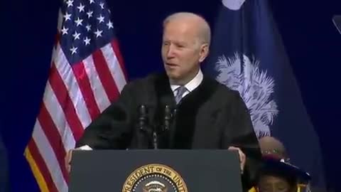 Biden calls the VP "President Harris."