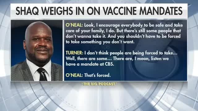 "Shaq" Explains Why Vaccine Mandates Are Immoral