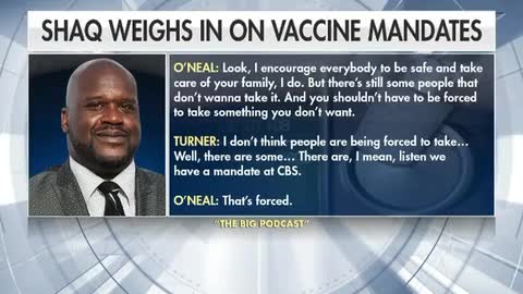 "Shaq" Explains Why Vaccine Mandates Are Immoral