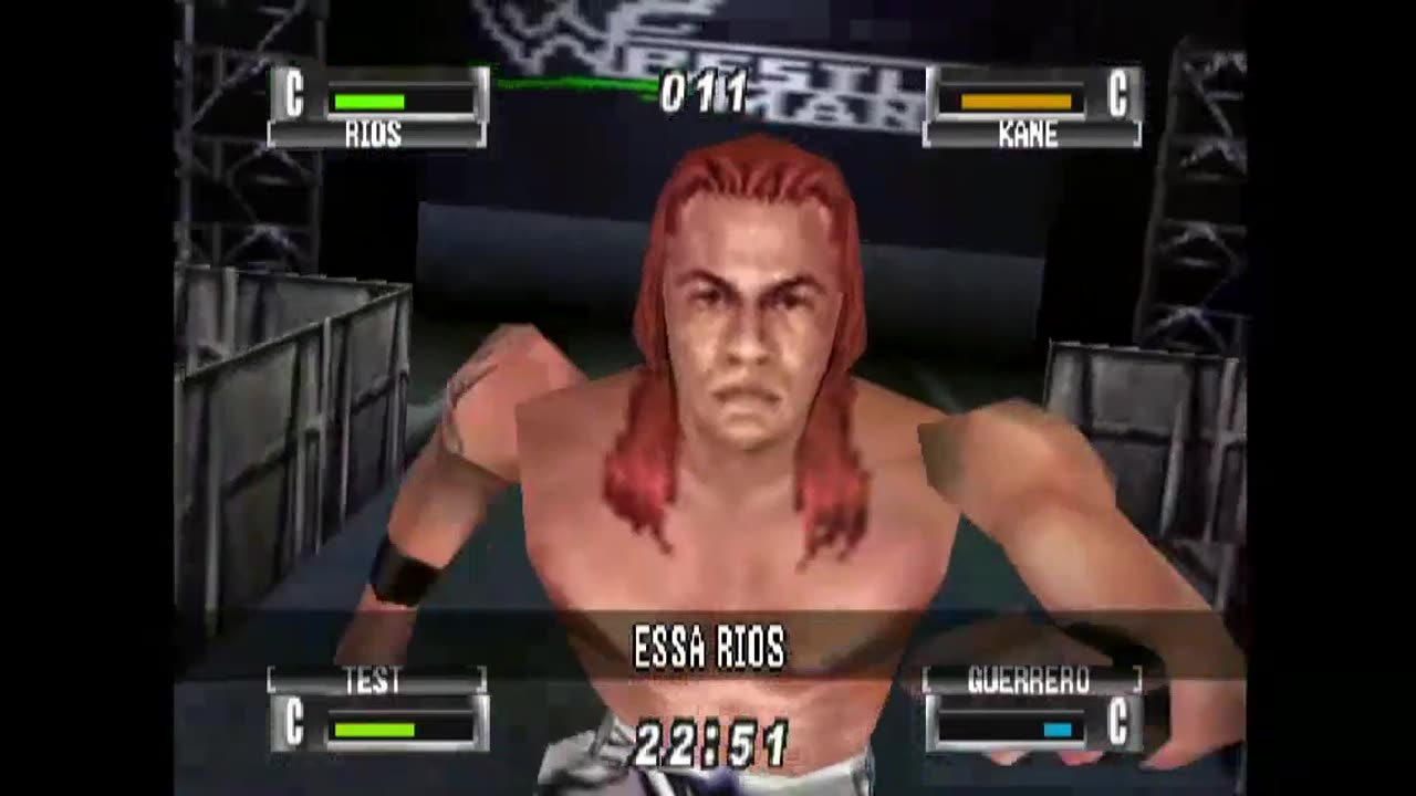 Essa Rios Ring Run - WWF No Mercy - Game Play Only