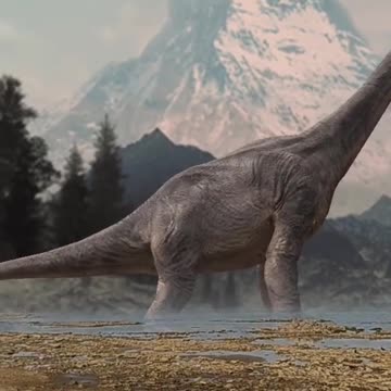 Dinosaur in our city