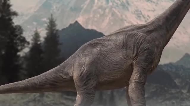 Dinosaur in our city