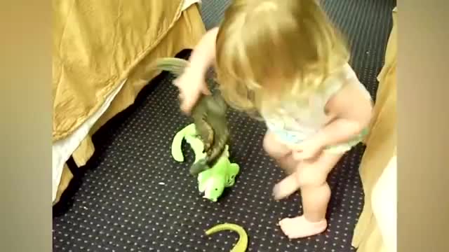 Baby Reaction Best Of Funny Babies Scared Of Toys | Funny Baby Videos Compilation