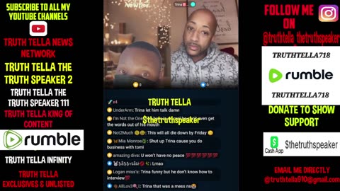 MESSY CALLER GOES LIVE & THE CHAT WEARS HIM OUT FOR BACK STABBING TOMIKAY AFTER SHE HELPED HIM